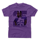 Mens Cotton T-Shirt Purple