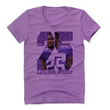 Womens Women's Scoop Neck Purple